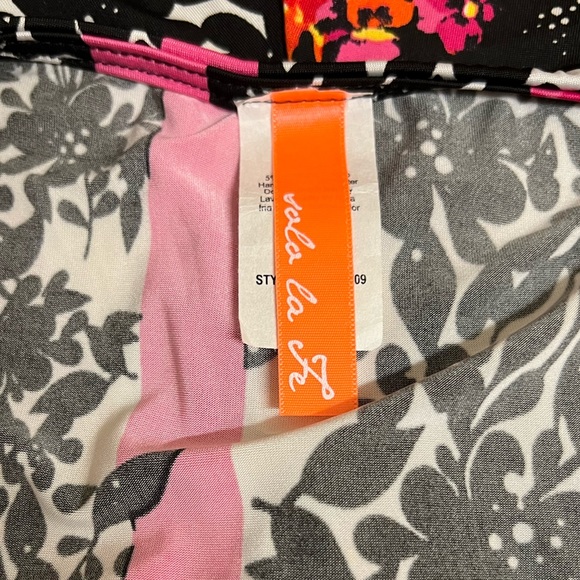 NWOT Sola La Fe Boho Floral Striped Chic Romper Shorts Small Womens Summer - Picture 10 of 12